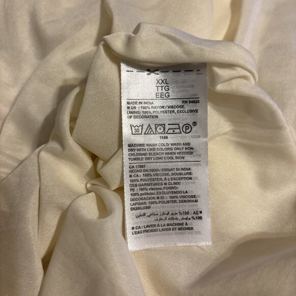 Old Navy Midi Dress Sleeveless Shift Style Plus Sz 2X Floral Cottage Lined - Picture 6 of 10